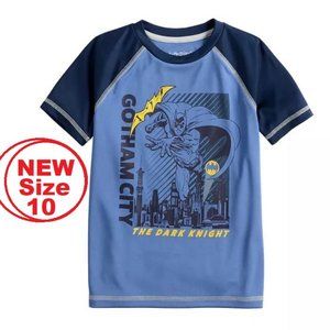New Size 10 Boys shirt Batman Jumping Beans Graphic crewneck short sleeve New wi
